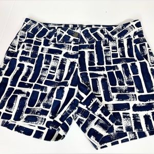 The Limited Navy & White Women's Size 4 Shorts EUC